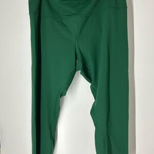 lululemon athletica 7/8 Forest Green Leggings